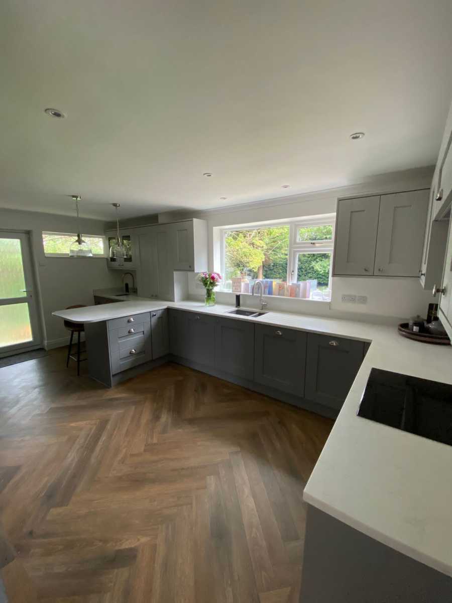 Grey Shaker Kitchen | Options Kitchens