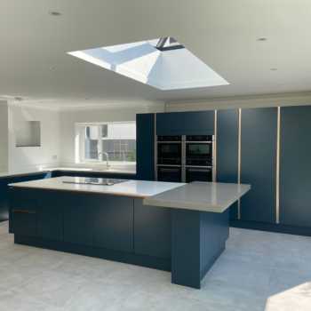 Blue Copper Kitchen Image 1