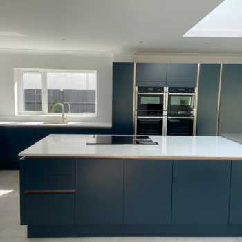 Blue Copper Kitchen Image 6