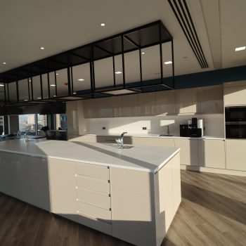 Dove Grey White Top Island 6