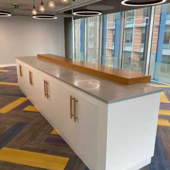 White Kitchen Island Image 7